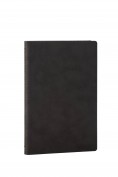 Libreta cosida y de tapa flexible Negro