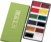 Gansai Caja de acuarela con 12 godets gigantes I