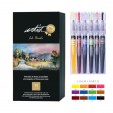 Pack de 12 pinzells de tinta aquarel·lable de colors Artist