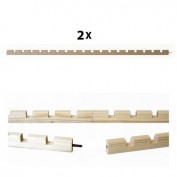 2 Bastidores Madera para Seda extensible 100cm