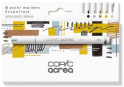 Set 6 Rotuladores Acrílicos Copic Acrea Esenciales