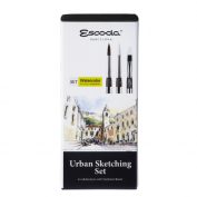 Set 3 pinceles Escoda Urban Sketching