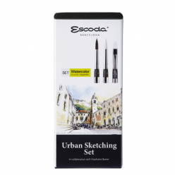 Set 3 pinceles Escoda Urban Sketching