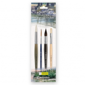 Set 4 pinceles Escoda Paisajes en Acuarela