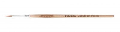 Pincel miniaturas Escoda Redondo en Punta Toray M 1413 n&ordm;1