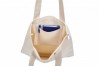Bolsa totebag con cremallera