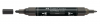 Rotulador acr&iacute;lico multisuperficie Faber-Castell Negro Brillante