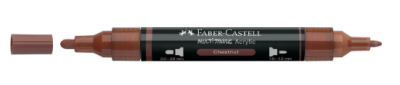 Rotulador acr&iacute;lico multisuperficie Faber-Castell Chestnut