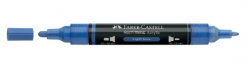 Rotulador acr&iacute;lico multisuperficie Faber-Castell Azul