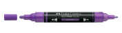 Rotulador acr&iacute;lico multisuperficie Faber-Castell Lavender