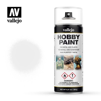 Imprimación Blanco Aerosol Vallejo 400 ml. Ref 28010