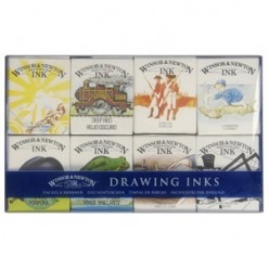 Set Tinta Dibujo Winsor & Newton 8 colores Set 2