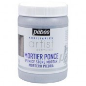 Pasta Arenosa Mortero Piedra Gris Pebeo 500 ml