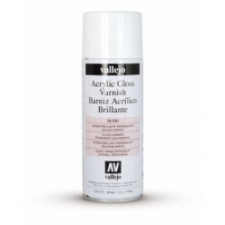 Vallejo Barniz Spray Brillante 400ml