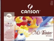 Bloc Canson Pastel Mi-Teintes blanco de 160gr A3 Ref. 400030227