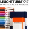 Leuchtturm1917 Bloc Medium Note Book Hojas Lisas A5 - Negro