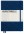 Leuchtturm1917 Bloc Medium Note Book A5 Líneas Horizontales - Azul Marino