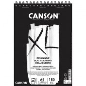 Canson Bloc A4 Negro 400039086