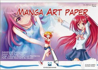 Bloc Manga Art Paper A4 Shoellerhammer