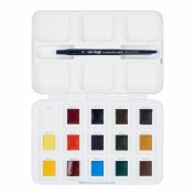 Cajas Acuarelas Talens Van Gogh 12 + 3 gratis 1/2 Godets