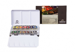 boite aquarelles Rembrandt 12 1/2 godet