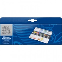 Cajas Acuarelas Blue Box Winsor&Newton 0390453