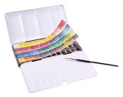 Caja Acuarela Sennelier Aquarelle 48 1/2 godets