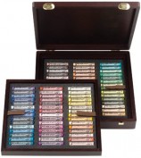 Caja Pinturas Pastel  Rembrandt 90 colores Caja Madera