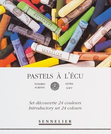 Sennelier Caja Pasteles à l'écu 24 colores 132245