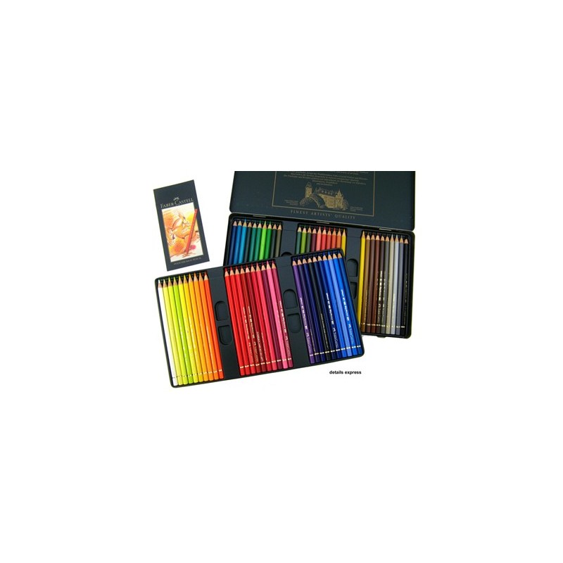 Lápices de Colores Faber Castell. Estuche 60 colores – Papelería