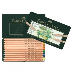 Lápiz Pastel Faber Castell 112112 caja 12 lápices