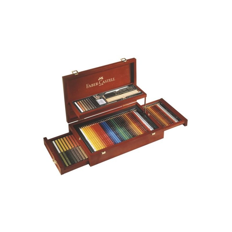 FABER CASTELL ALBRECHT DÜRER CAJA MADERA LUJO 120 LÁPICES