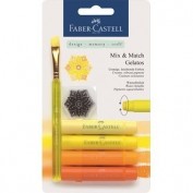 Gelato Faber Castell Ceras acuarelables Gama amarillos 121801