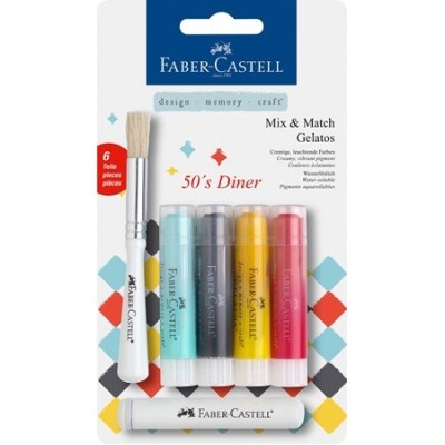 Gelato Faber Castell Ceras acuarelables Gama 50's Dinner 121808