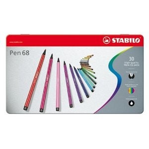 Rotuladores Stabilo Pen 68 Caja 30 colores