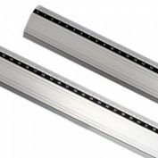 Reglas metálicas de aluminio 80cm 6401120