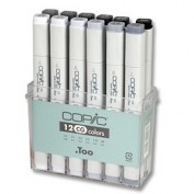 Rotuladores Copic Marker 12 uds Cool Gray C20075151