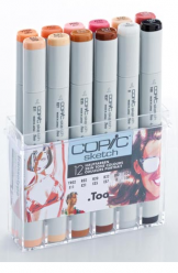 Copic Sketch 12 colores tonos piel