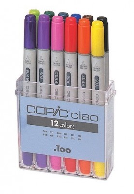 Copic Ciao Caja 12 rotuladores C22075312