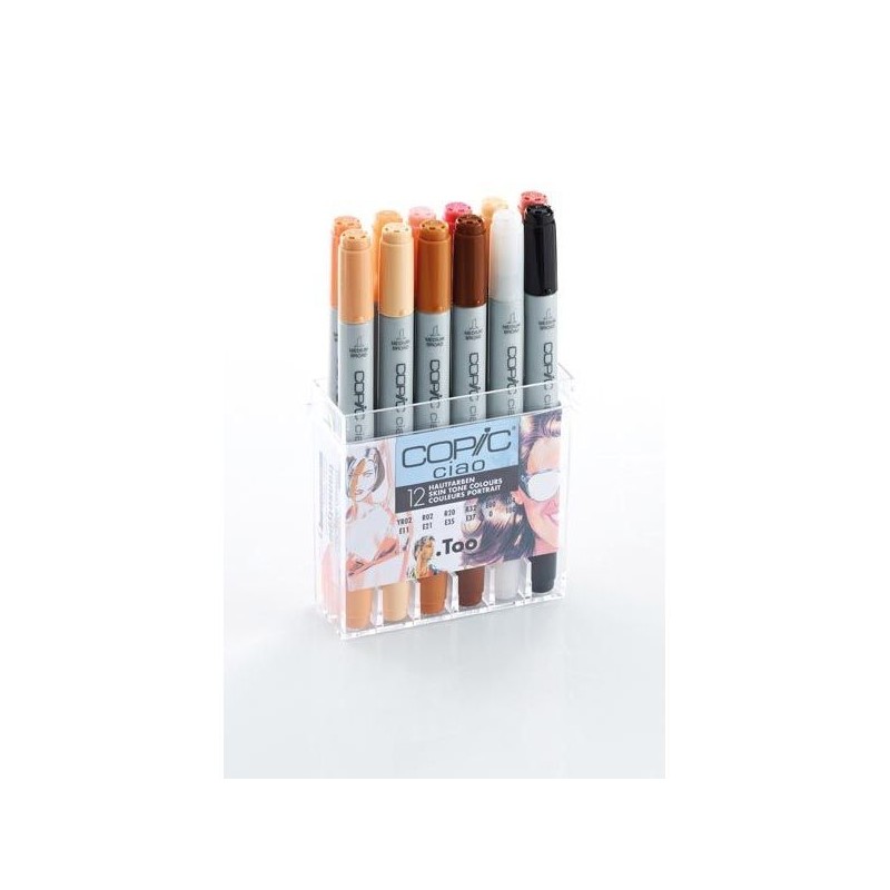 Set Rotuladores Copic Sketch Tono Pastel