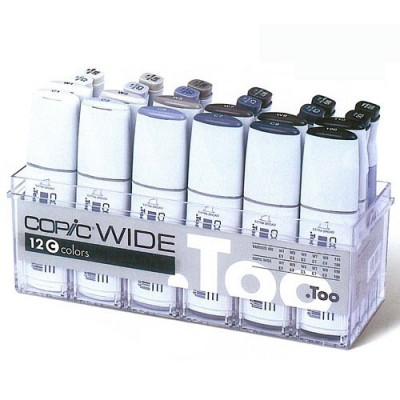 Copic Wide Set C Grises 3007503