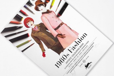 Libro de Arte para Colorear 1960s Fashion