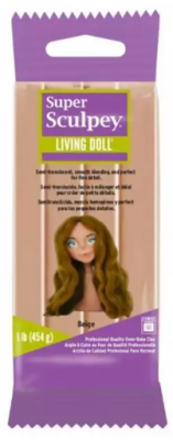 Living Doll Super Sculpey Beige 454 gr