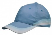 Gorra algodón con degradado de color vi1057 Azul claro