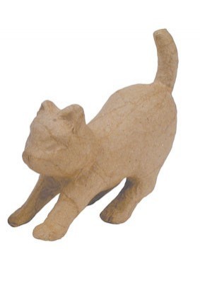 Gato papel maché Decopatch MA104o