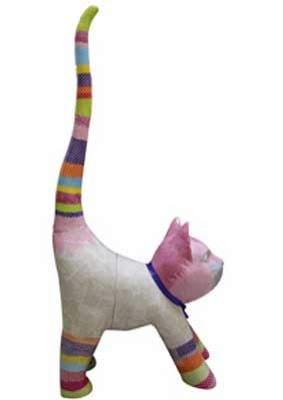 Gato papel maché Decopatch XXL