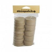 10 cajitas redondas Decopatch ev009o