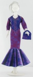 Vestido muñecas Billy Purple