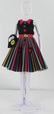 Vestido muñecas Peggy Rainbow