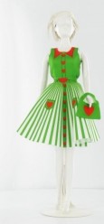 Vestido muñecas Peggy Hearts